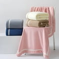 thumbnail image 2 of Namzi Plush Large Bath Towel,2 Pcs grey - 80*160cm Ultra-Soft Coral Fleece Bath Towel, Soft Bath Towels Large for Daily Use, Cozy Quick-Drying Towel for Home, Bathroom, 2 of 4