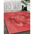 thumbnail image 3 of Ahgly Company Machine Washable Indoor Rectangle Transitional Orange Area Rugs, 8' x 12', 3 of 7