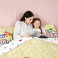 thumbnail image 4 of Erosebridal Leopard Bow Print Twin Comforter Sets for Girls, Cheetah Animal Spots Girly Bedding Set, Polka Dots Reversible 2pcs 1 Comforter and 1 Pillowcase, 4 of 6