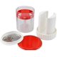 thumbnail image 1 of Rallador de queso giratorio La mantequilla rallada se derrite fácilmente Utensilio de cocina para pan untable Verduras Maíz TUNC Sencillez, 1 of 5