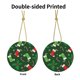 thumbnail image 3 of Adorno navideño colgante de Feliz Navidad para árbol de Navidad - Decoraciones colgantes de cerámica para fiestas - Ideas para regalar adornos navideños, 3 of 8