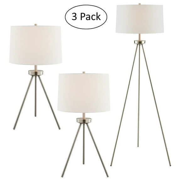 Lite Source Tullio Floor & Table Lamp Set