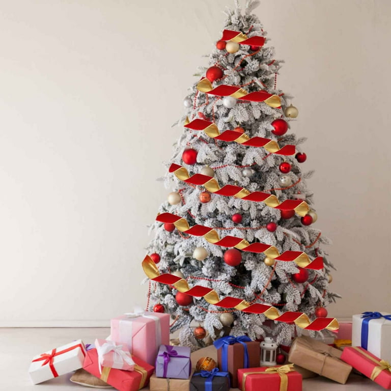 TUTUnaumb Christmas New Hot Sale Christmas Ribbon 6.3Cm Wide