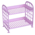 thumbnail image 1 of Desktop Storage Rack Organizer Double-Layer Cosmetic Stationery Storage Holder Table Sundries, 1 of 6