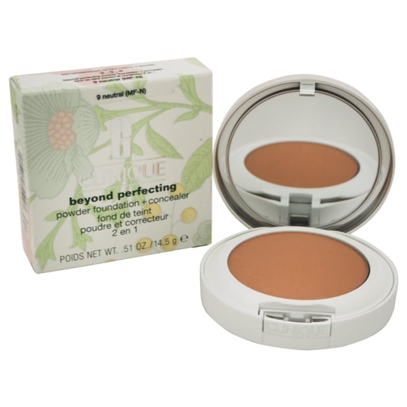Beyond Perfecting Powder Foundation+Concealer#9 Neutral (MF-N)-Dry Comb. To Oily by Clinique for Wom