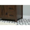 thumbnail image 5 of Elegant Decor Grant 32" Aluminum MDF Single Bathroom Vanity in Expresso, 5 of 8