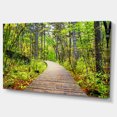 thumbnail image 2 of Promenade en Bois à Travers la Forêt - Impression sur Toile Paysage, 2 of 3