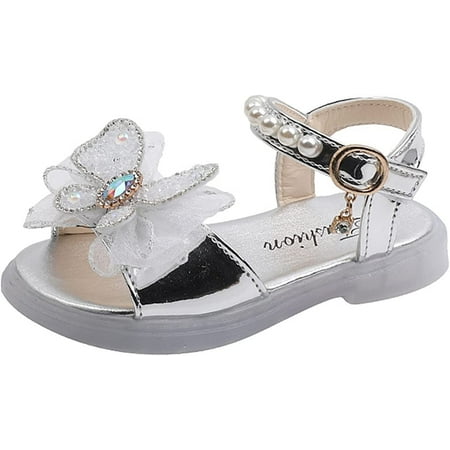 

Sandals for Toddler Girls Latest Kids Summer Shoes Custom Cute Cartoon Little Children Flat Girls Princess Sandals