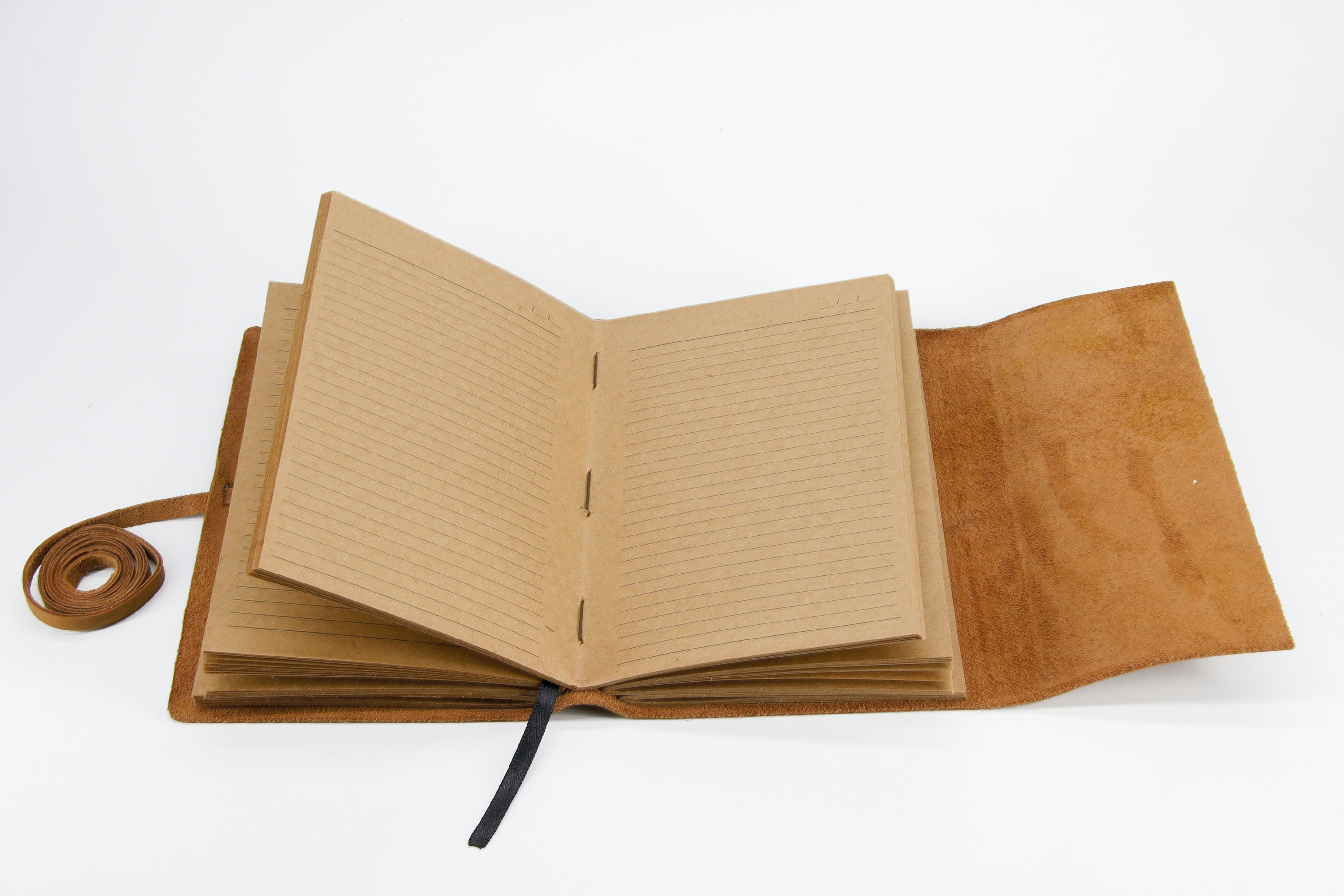 Komal's Passion Leather Journal, 8" x 6", 240 Pages photo 5