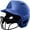 Royal, variant on EvoShield XVT Luxe Fitted Batting Helmet with Softball Facemask