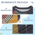 thumbnail image 2 of FORMRS Boys Rash Guard Short Sleeves Swim Shirt Quick Dry UPF 50+ Sun Protection, Sizes 3-12T, Green Geometric, 2 of 6