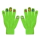 thumbnail image 1 of Guantes de uñas con diamantes de imitación Ticfox DIY profesional mantener caliente engrosamiento dedo completo verde, 1 of 12