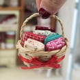 thumbnail image 4 of 1/12 cesta de tela en miniatura para casa ñecas, accesorio de cocina para lavandería, adornos de decoració casa ñecas Baoblaze Cubo de casa de muñecas, 4 of 8