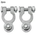 thumbnail image 4 of 1 Pair 12V 24V Car Battery Terminals Wire Cable Clamp Terminal Connectors, 4 of 10