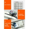 thumbnail image 3 of Keypad Electronic Cabinet Lock Keypad Lock Independent & Open Dual Working Modes 3 Color Indicator Emergency Power Supply Password Protection Password Cabinet Locks for Home Public, 3 of 7