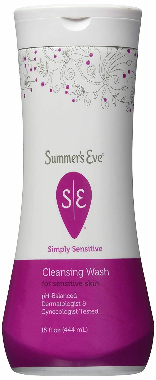 Summer's Eve Feminine Wash Sensitive Skin 15 oz (Pack of 2)