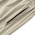 thumbnail image 6 of Men's Athletic Shorts Quick Dry Performance Ripstop Running Short Pants 9" Inseam Workout Training Elastic Waist Drawstring Travel Hiking Shorts with Zipper Pockets, 6 of 10