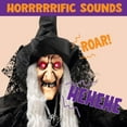 thumbnail image 5 of Joyfy 47" Halloween Decorations Outdoor,Life Size Animated Witch Scary Decorations Halloween Motion Activated Witch with LED Eyes & Sound,Haunted House Decor, 5 of 8