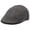 Dark Grey, variant on Walrus Hats Dark Gray Luxe Checkmate Duckbill Flat Cap – Classic Herringbone Design – Suede Underside & Cotton Liner for All-Day Comfort