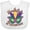 AA-White, variant on Inktastic Mardi Gras Princess Girls Baby Bib