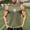 Army Green, variant on Cmfcve Mens Summers muscle Tank Top ,Comfortable Round-Neck workout T-Shirts