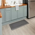 thumbnail image 6 of Mohawk Home Solid Atrium Scroll Tempur-Pedic Anti-Fatigue Non-Slip Cushioned 3/4" Thick Kitchen Floor Mat, Gray, 1'8" x 3'6", 6 of 9