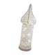 thumbnail image 2 of Linterna colgante decorativa de hierro, luz LED de hadas, diseño retro hueco, hierro hueco M, 2 of 9