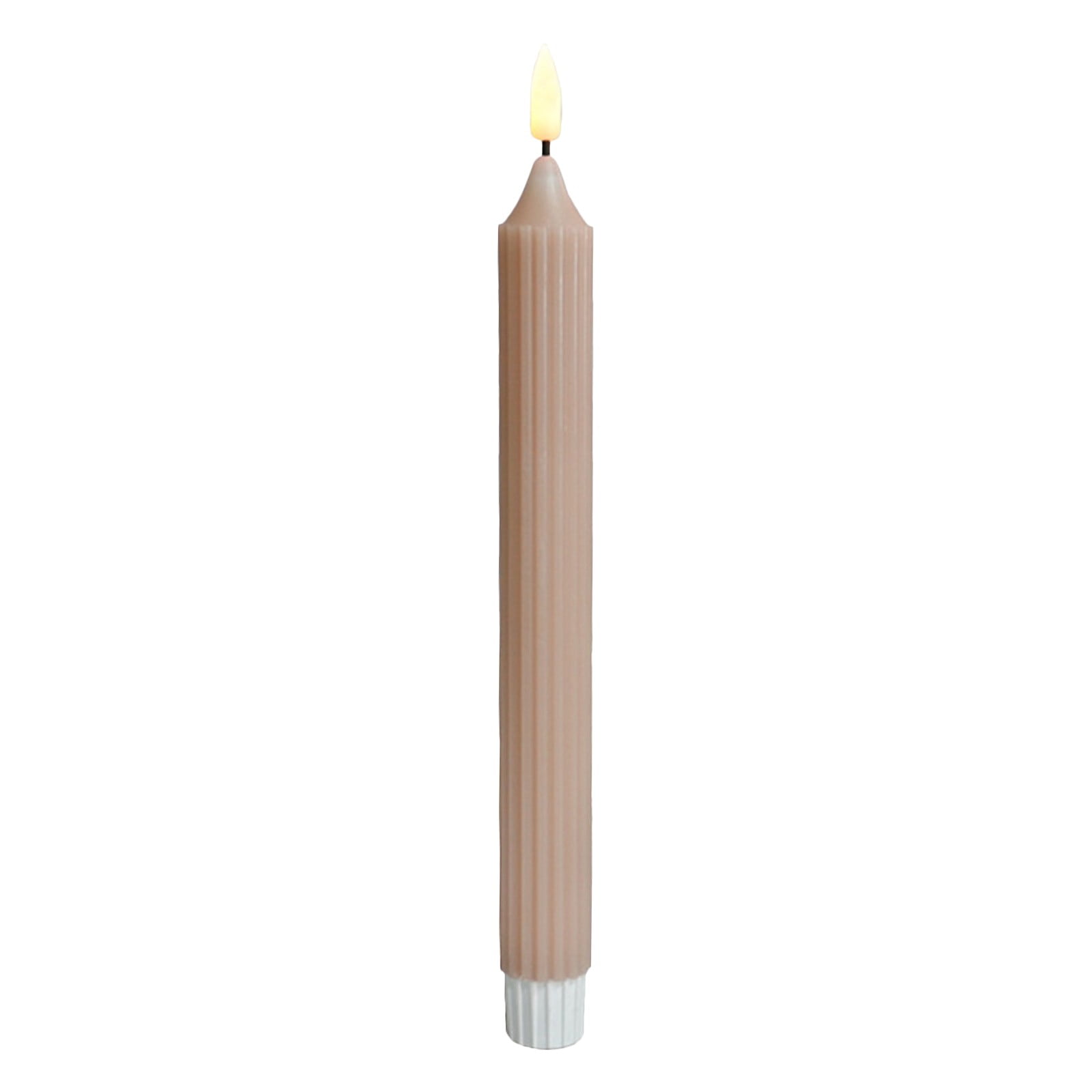 FloHua Christmas 12PCS Battery Operated Flameless LED Taper Candles Lights Fake Candles Valentine's Day Gifts