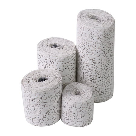 Plaster Cloth Gauze 4 Rolls – Fast Drying Modeling Bandages for Sculpting, Terrain Scenery, Mask Making, Body Casts & Craft Projects, Also Suitable for Medical Casts & Fracture Fixation (Non-Sterile)