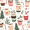 White Christmas Cups, variant on FORMRS Niños Bathrobe Unisex Hooded Robe Soft Plush Pajamas Sleepwear, Size 2-3T, Beige Christmas Cups