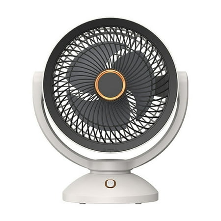 

Desktop Air Circulation Fan Household Small Desktop Office Silent Bedroom With Night Light Electric Fan Direct Plug Version Battery Powered Fan 4th of July gifts Bladeless Fan for Library