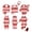 2-Red, variant on PatPat Christmas Pajamas Family Matching Women Cardigan Long Sleeve Button Down 2 Piece Top & Pants PJs Set Gingerbread Holiday Sleepwear with Socks, Black, M