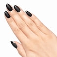thumbnail image 4 of Olive & June Instant Mani Medium Oval Press-on Nails, Glossy Tip Black French, 42 Pieces, 4 of 8