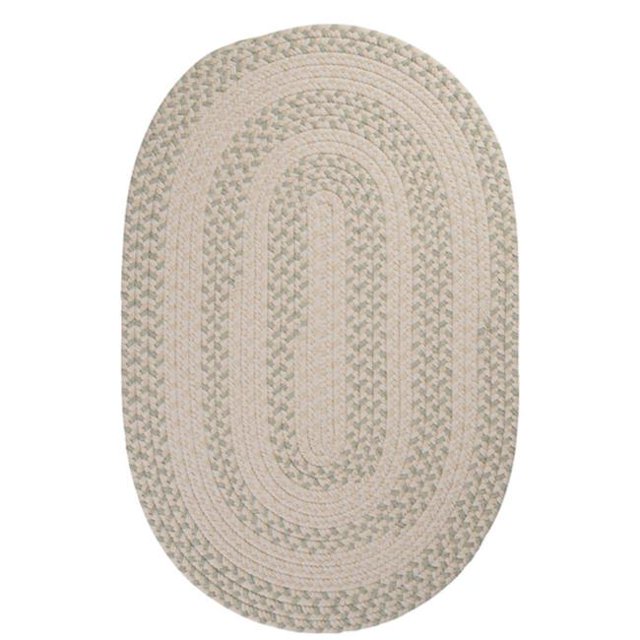 Colonial Mills Rug EM69R084X108 Elmwood - Tarragon 7 in. x 9 in. Braided Rug