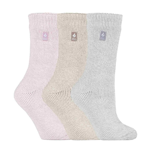 Heat Holders - Lot de 3 Chaussettes Thermiques Isolées pour Femmes pour l'Hiver