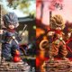 thumbnail image 3 of Mito negro: figuras de Wukong, figuras de anime de Wukong, versión Q, figuras de PVC, modelos de estatuas Gk, colección de muñecas, adornos de escritorio, juguetes, regalos, 3 of 5