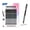 Black, variant on BAZIC Reva Ballpoint Pen Black Color Ink, Retractable Pens Cushion Grip, 1.0 mm Medium Point (8/Pack), 1-Pack