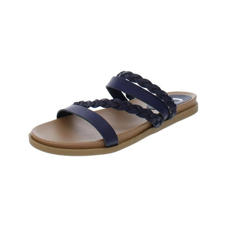 

Journee Collection Womens Slide on Flat Slide Sandals
