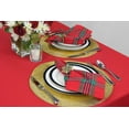 thumbnail image 4 of DII 60x84" Modern Mjs Spun Polyester Fabric Tablecloth in Red, 4 of 8