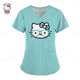 thumbnail image 3 of Camisetas de verano, tops de bolsillo, uniforme de enfermera, Hello Kitty, ropa de mujer con cuello en V, camiseta de hospital, camisetas para mujer 2023, camisetas para mujer, 3 of 5