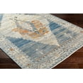 thumbnail image 3 of Hauteloom Shin Living Room, Bedroom Area Rug - Traditional - Slate Blue, Blue, Beige - 3'11" x 5'11", 3 of 9