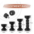 thumbnail image 3 of Adjustable Threaded Bed Frame Anti-Shake Tool (2Pcs Black ), 3 of 5