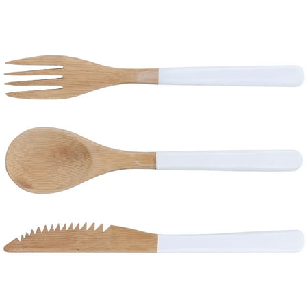 

Cutlery Set Japanese Wooden Cutlery Set For Kitchen White