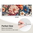thumbnail image 5 of Pioneer Flower Floral Print Pattern Kitchen Rug Mat,Kitchen Runner Rugs Non Skid Washable,Decorative Kitchen Floor Mats for Kitchen,Sink,Laundry,17"X47", 5 of 5