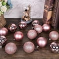 thumbnail image 5 of 24 Pcs Christmas Ball Ornaments Shatterproof Combine Baubles Bulbs Balls with Matte Shiny Glitter Mirror Decoratived Xmas Tree Hanging Decoration, 5 of 6