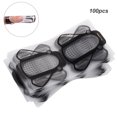 thumbnail image 1 of 100Pcs Bee Shape Nail Extended Paper Tray Acrylic Nail Art Tips Guide Form Manicure Beauty Tools For Finger, 1 of 6