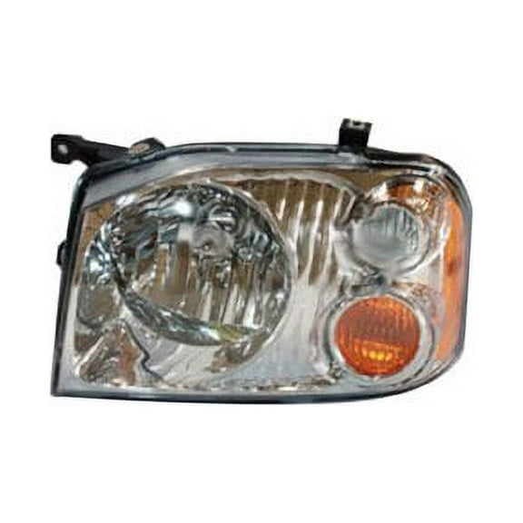 Left Headlight Assembly - Compatible with 2001, 2004 Nissan Frontier XE