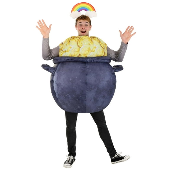 Adult Inflatable Pot of Gold Costume