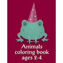 Sport Kids: Animals Coloring Book Ages 2-4 : Creative haven christmas inspirations coloring book (Series #6) (Paperback)