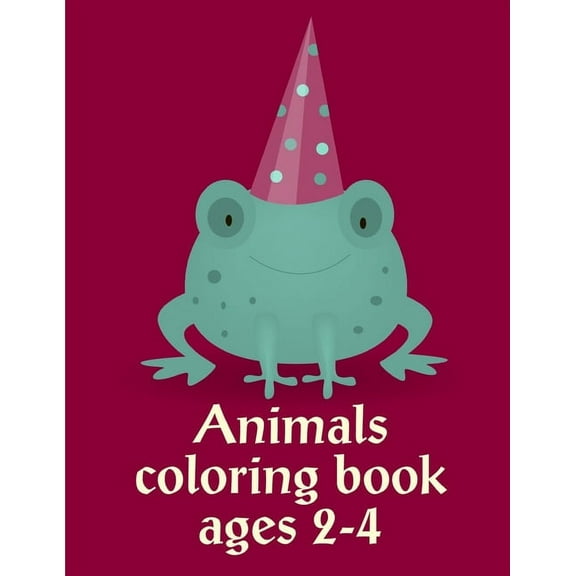 Sport Kids: Animals Coloring Book Ages 2-4 : Creative haven christmas inspirations coloring book (Series #6) (Paperback)